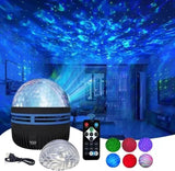 LUMENA Northern Lights and Ocean Wave Lamp – Valentine's Day Gift for Wife or Girlfriend, USB Rechargeable Mood Light for Anniversaries