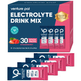 Venture Pal Electrolyte Powder Sticks – Clean Hydration Choice Free from Sugar, Gluten, Soy and Dairy