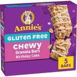 Annie's Gluten Free Chewy Granola Bars – Daycare and Lunchbox Snack for Young Children, 80 Calories Per Bar