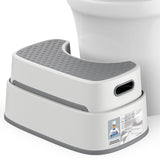 MR.SIGA Toilet Stool Squat – Child-Friendly Potty Training Aid for the Kids Bathroom, Anti-Slip Surface