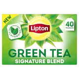 Lipton Unsweetened Green Tea – Picnic and Camping Tea, 40-Count Box for Travel