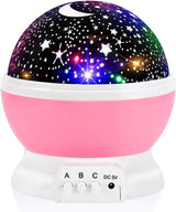 LullabyLite Sleep Aid Night Light – Gentle Star Projection for Nightly Ritual and Mindfulness Practice, Cool LED and Whisper Motor