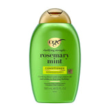 OGX Clarifying Strength + Rosemary Mint Conditioner – At-Home Self-Care Hair Care for Oily Scalp and Buildup, 13 fl oz