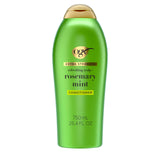 OGX Rosemary Mint Conditioner – Aromatherapy Shower Experience for Stress Relief, 25.4 fl oz