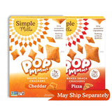 Simple Mills Pop Mmms Snack Crackers – Giftable Pantry Sampler for Clean-Eating Households, Gluten and Grain Free