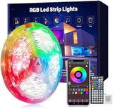 LuminaGlow Room Aesthetic Lights – 16 Million Colors, Music Sync LED Strip for Dorm and Home Studio Backdrop