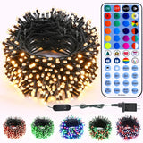 BrizLabs USB Fairy Lights – Intentional Living Space Lighting with Single Color Mode and Timer