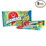 Airheads Sour Individually Wrapped Taffy – Hygienic Portion-Controlled Candy for Shared Bowls and Goodie Bags