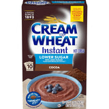 Cream of Wheat Instant Cocoa Cereal – Uncluttered Breakfast Solution with No Artificial Flavors, 10 Single-Serve Packets