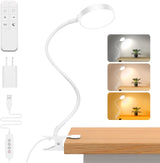 Glocusent Eye-Caring Reading Lamp with Nightlight Mode – Holiday Gift for Students, Remote Workers, and Craft Hobbyists