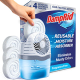 DampRid Reusable Moisture Absorber – Intentional Home Essential for Small Apartments, Silent Passive Operation