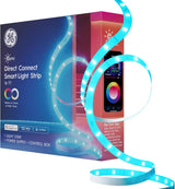 GE Cync Wi-Fi LED Light Strip – Streaming and Gaming Office Ambiance, App Scheduled Color Lighting for Content Creator Setup