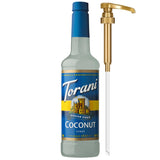 Torani Sugar Free Coconut Syrup – Thoughtful Keto Friendly Gift for Coffee Lovers, 25.4 Fl Oz