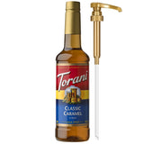 Torani Classic Caramel Coffee Syrup – Smooth Morning Latte Flavor for a Focused Home Office, 750ml