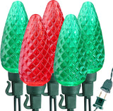 Brizled Flicker-Free C9 String Lights – Gentle, Stable Glow for Children's Nursery and Family Tree