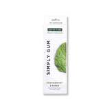 SIMPLY Gum Peppermint Xylitol Chewing Gum – Restrained Clean Aesthetic Chewing Gum for the Plastic-Free Minimalist, Xylitol-Sweetened