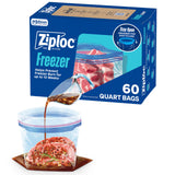 Ziploc Quart Freezer Bags – Practical Housewarming Gift for Newlyweds Setting Up a Kitchen