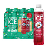Sparkling Ice Ginger Lime Flavored Sparkling Water – Picnic and Lunch Box Hydration for Families, Low Calorie Vitamin Sparkling Beverage 12 Pack
