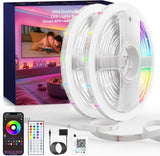 Lumify LED Strip Lights – Designer-Grade Accent Lighting Behind TV and Shelving, 960 LED Music Sync Smart Strip