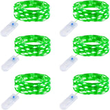 Minetom Waterproof String Lights 6-Pack – 7ft LED Firefly Lights for Fence, Pergola, and Backyard Gatherings