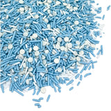 Manvscakes Natural Blue Jimmies – Pure Ingredient Sprinkle Mix for Mindful Baking and Potlucks