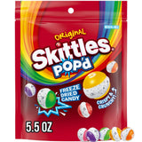 Skittles Pop'd Sour Freeze Dried Candy – Just-Because Care Package Snack, 5.5 oz Assorted Bag