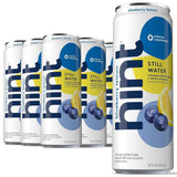 Hint Canned Water Variety – Portable Fruit Flavored Water for Beach Tote and Patio Lounger, No Sugar Added