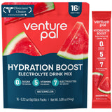 Venture Pal Sugar Free Electrolyte Powder Packets – Thoughtful Wellness Gift for Mom and Her Morning Routine, 16 Travel Sticks