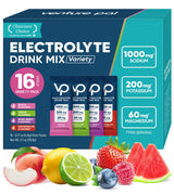 Venture Pal Electrolyte Powder Single-Serve Sticks – Mindful Hydration Support for Hot Yoga Recovery and Wellness Routines, Vegan & Keto