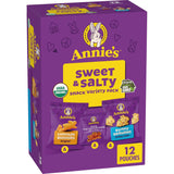 Annie's Snack Variety Pack – Diaper Bag Snacks for Toddlers, Single-Serve Organic Pouches