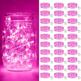 btfarm Fairy Lights 30 Pack – Discreet, Tangle-Free Mini LED Lights for Intentional Spaces and Neutral-Toned Decor, Warm White