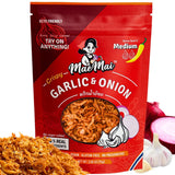 MaeMai Medium Spice Dry Chili Crunch Blend - Feel-Good Asian Seasoning for Self-Care Sundays, Clean-Ingredient Snack & Dinner Topping