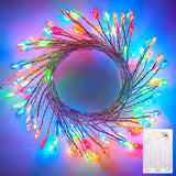 Brightown Battery Powered String Lights for Camping and Porch Railing – 10ft Portable LED Fairy Lights with No Outlet Needed