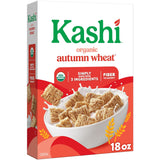 Kashi Organic Vegan Cereal – Parent-Trusted 3-Ingredient Breakfast for Family Dining Table, Autumn Wheat, 18oz