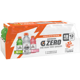 Gatorade G Zero Sports Drink – Low-Calorie Electrolyte Hydration for Mindful Self-Care Days, 12 Fl Oz Pack of 18