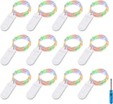 Aurora Glow Cool Touch Micro LED Lights – Worry-Free Night Lighting Around Children, 6-Pack Warm White