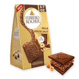 Ferrero Rocher Chocolate Hazelnut Squares – Calming After-Dinner Dessert Ritual with Silky Italian Milk Chocolate