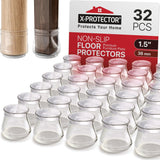X-PROTECTOR Felt Furniture Grippers – Uncluttered Living Room Solution, Discreet 2-Inch Pads