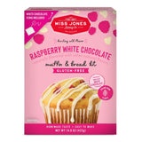 Gluten-Free Raspberry White Chocolate Muffin and Bread Kit – Design-Forward Hostess Dessert, Raspberry White Chocolate Loaf with Drizzle