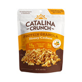 Catalina Crunch Protein Granola - Pre-Meeting Brain Fuel Snack for Busy Professionals, High-Fiber Low-Sugar Cereal - Vanilla Almond 8 oz