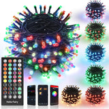 iBaycon Cool Running Twinkle Lights – Pet and Child Safe Ambient Lighting with 4H 6H 8H Timer and Memory Chip