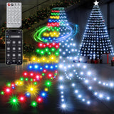 Surplife Flameless Cascading Lights – Cool-Run, No-Fire Holiday Decor for Homes with Toddlers and Pets