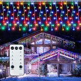 Lumivox Icicle Lights – Nursery and Toddler Room Decor with No Flame, No Heat, and Auto Timer Function