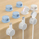 9-PCS White & Blue