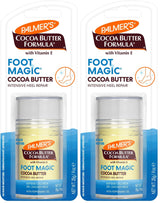 Palmer's Cocoa Butter Formula Heel Repair Foot Balm Stick – Leak-Proof Travel Balm for Carry-On Luggage and Road Trips