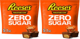 REESE'S Zero Sugar Miniatures Chocolate Peanut Butter Cups – Compact Snack Solution for Streamlined Lunch Packing