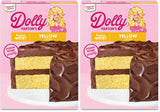 Duncan Hines Dolly Parton Yellow Cake Mix – Pre-Measured Dry Mix for Stress-Free Layer Cakes and Sheet Cakes