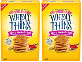 Wheat Thins Spicy Sweet Chili Crackers – Durable Boxed Snack for Potlucks, Open-Air Entertaining, and Tailgate Spreads, 8.5 oz