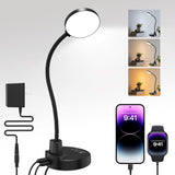 LUMINOAK FocusBeam Table Lamp – Productivity Task Light for Home Office with Auto-Off Timer and Flicker-Free LEDs