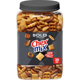 Chex Mix Cheddar Snack Mix Tub – Desk-Side Salty Snack for Home Office and Study Breaks, 20 oz Resealable